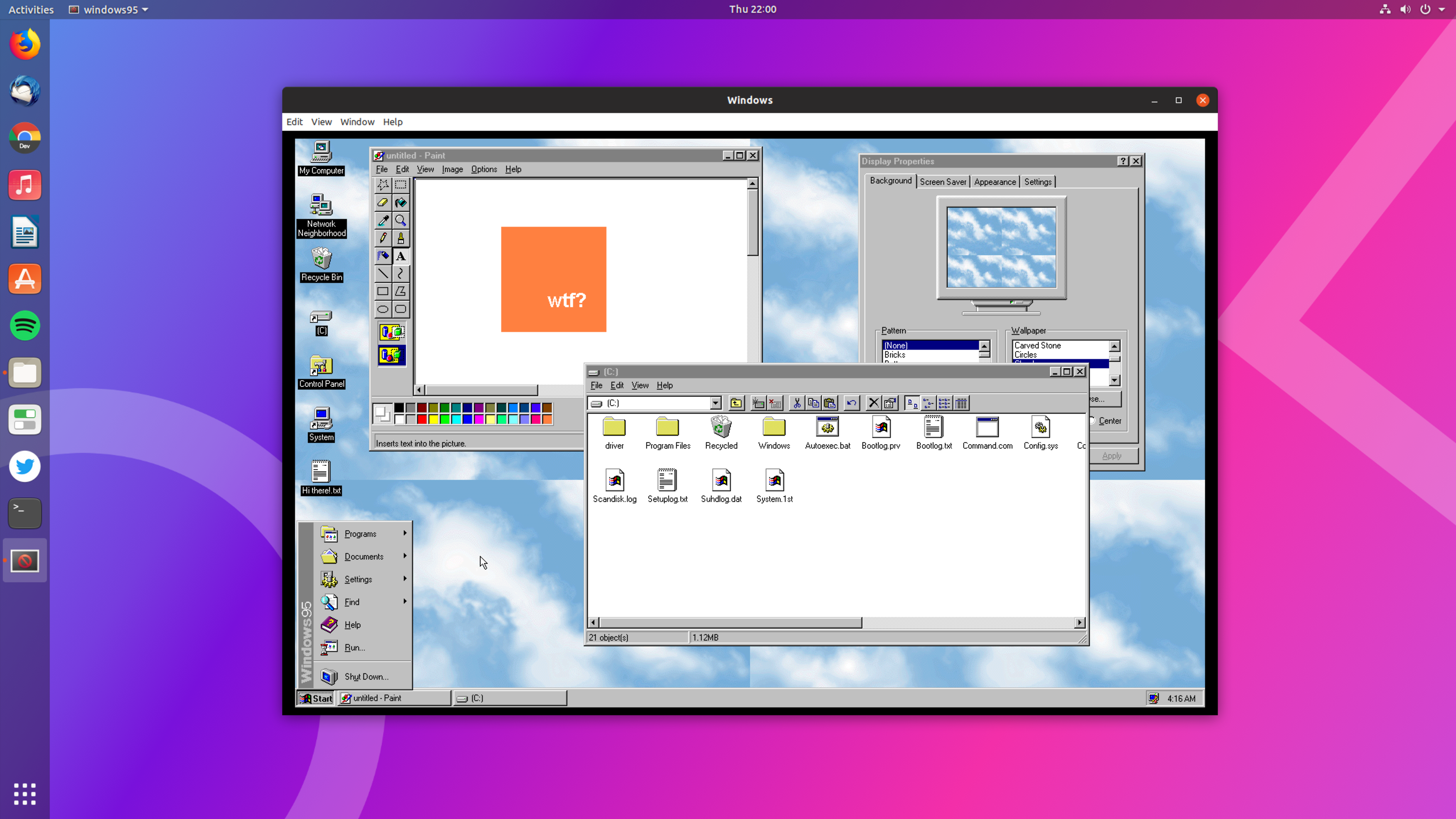 windows 95 emulator for mac